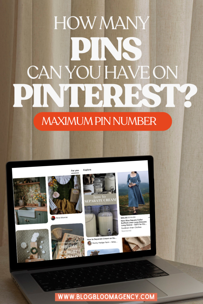 how many pins can you have on pinterest maximum pin number