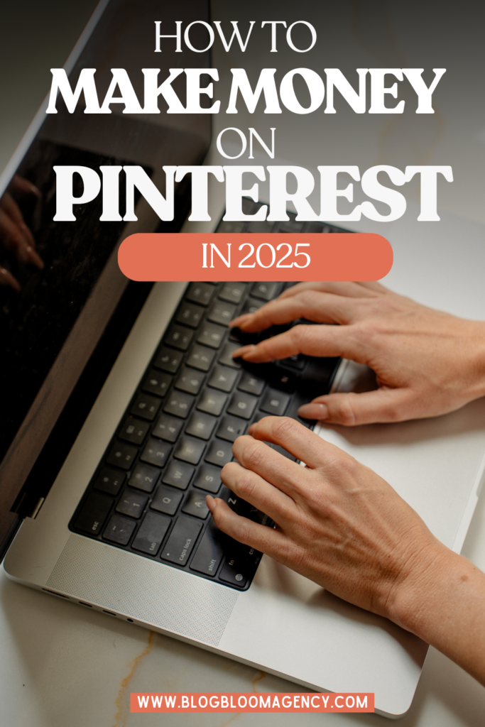 how to make money on pinterest in 2025 pinterest image