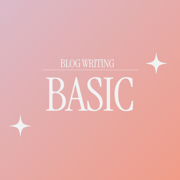 BASIC Blog Writing package