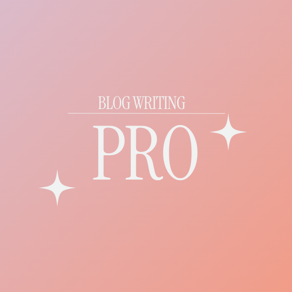 PRO Blog Writing package
