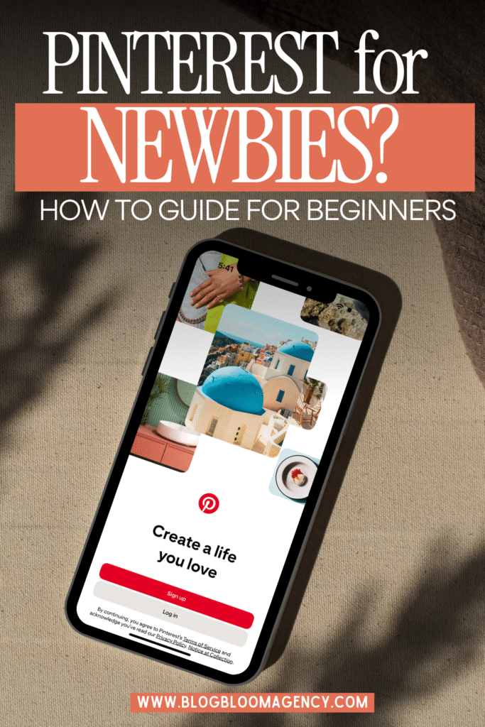 Pinterest for newbies pin image