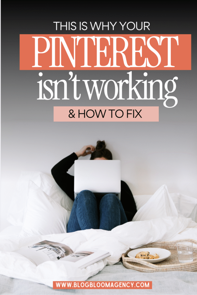 this is why your pinterest isn’t working pinterest image