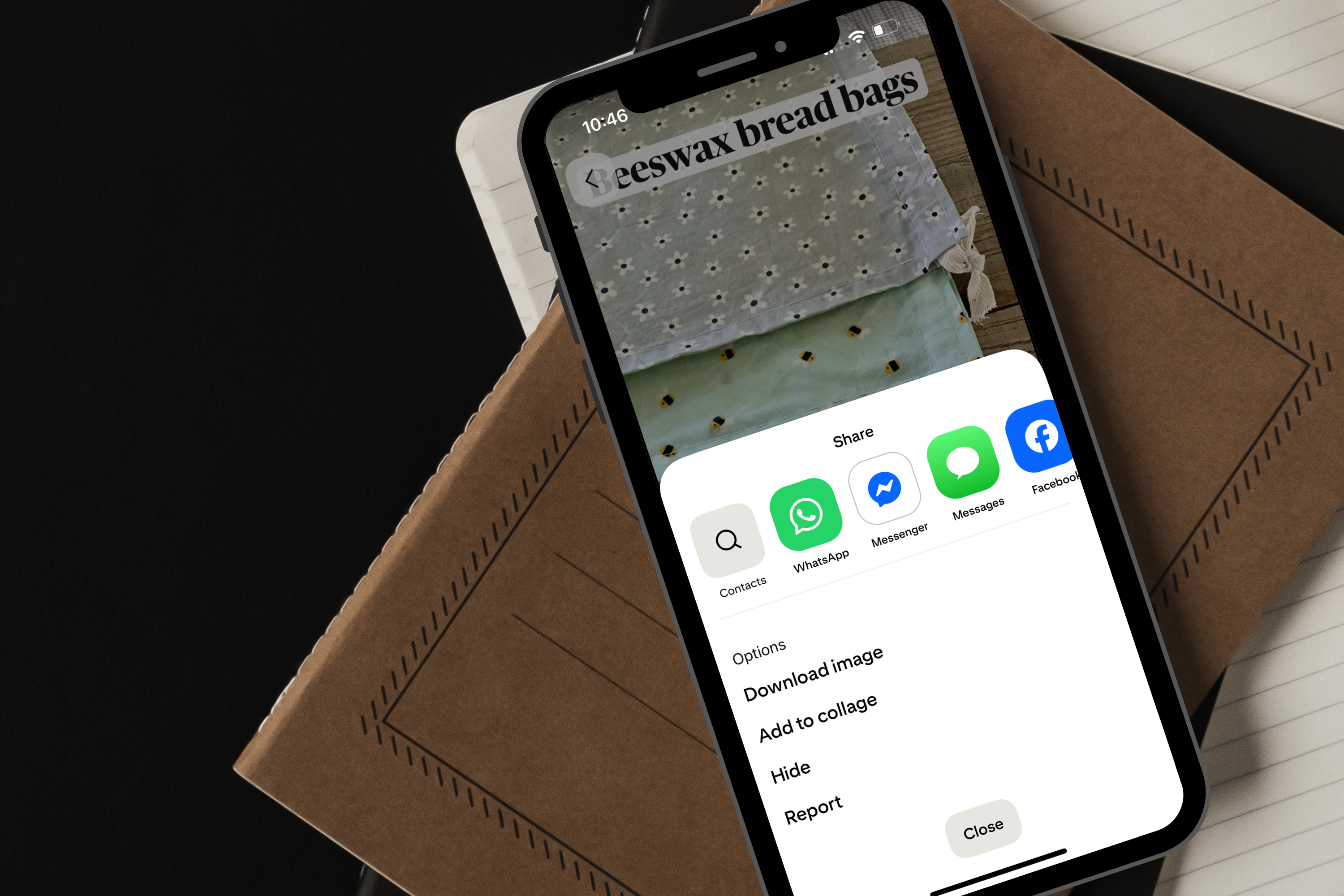how to hide pins on pinterest using phone